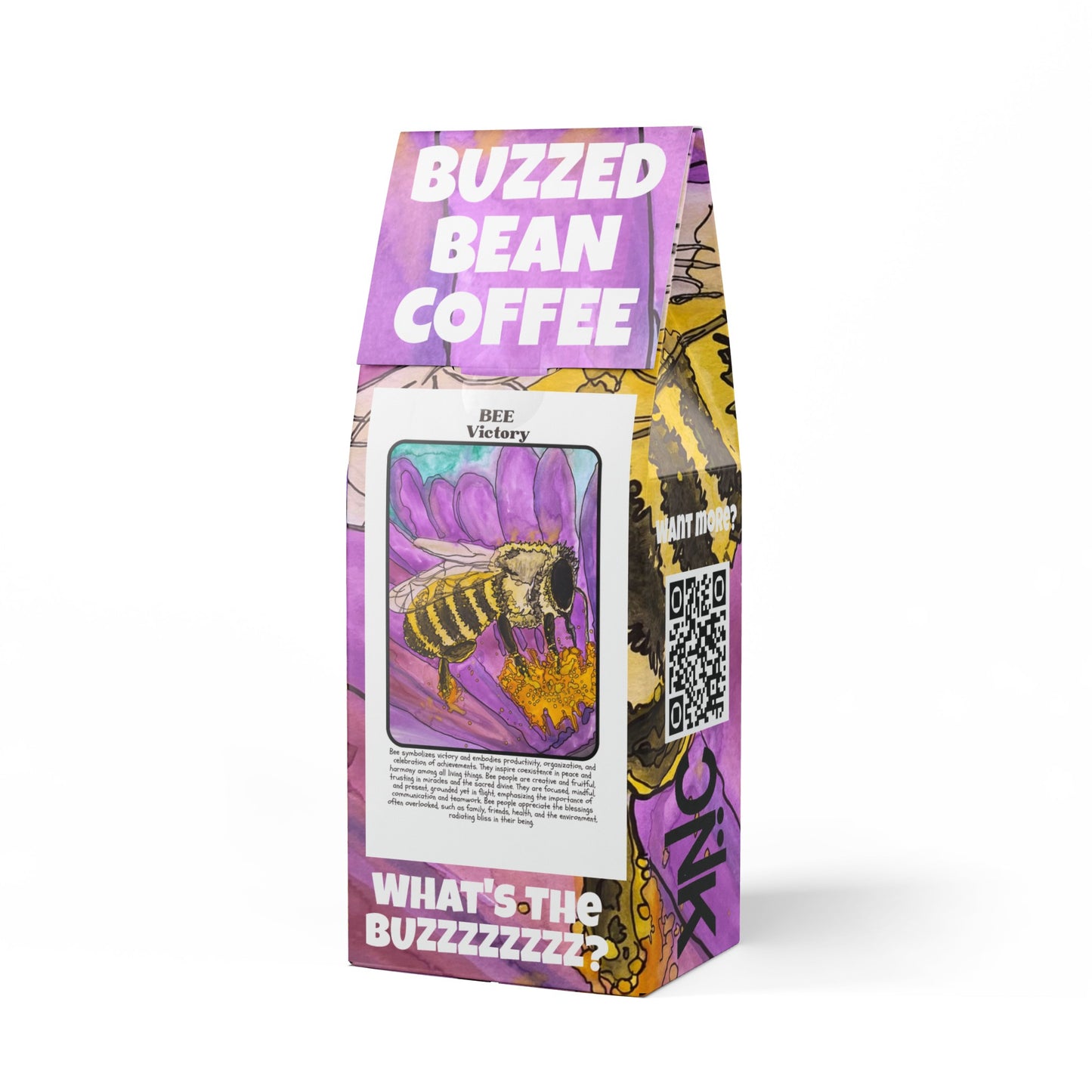 BUZZED BEAN Bitterroot Coffee Blend (Dark French Roast)