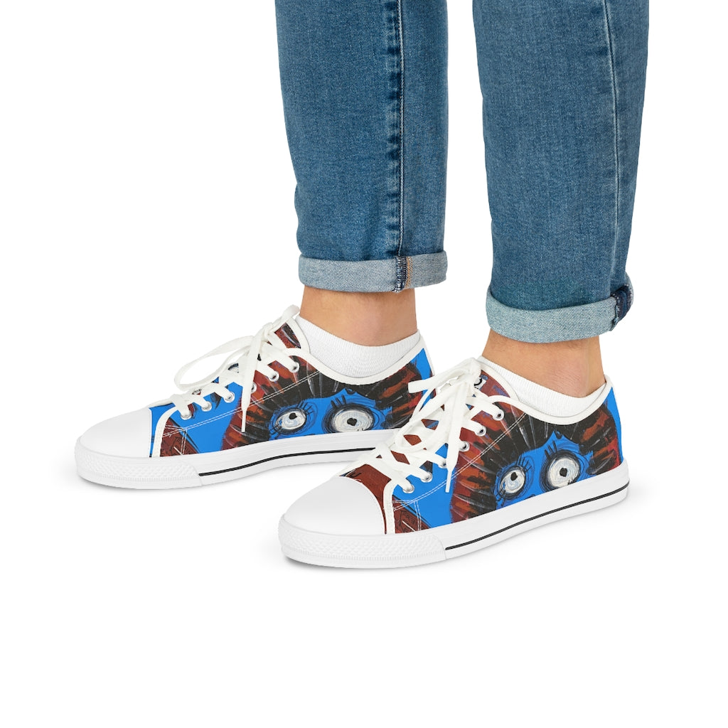 Low Top Sneakers / Blue Girl