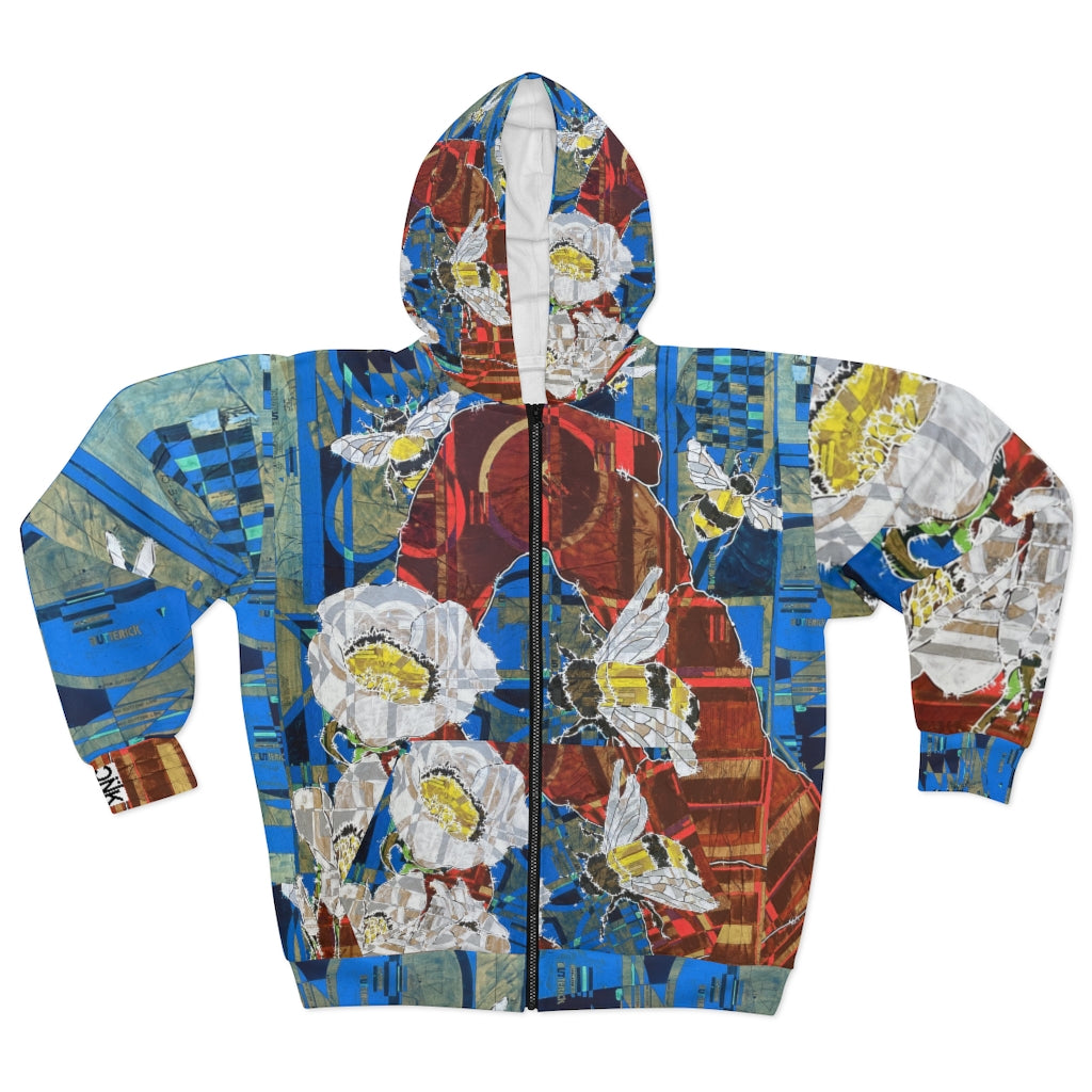 Zip Fleece Hoodie / polliNATION