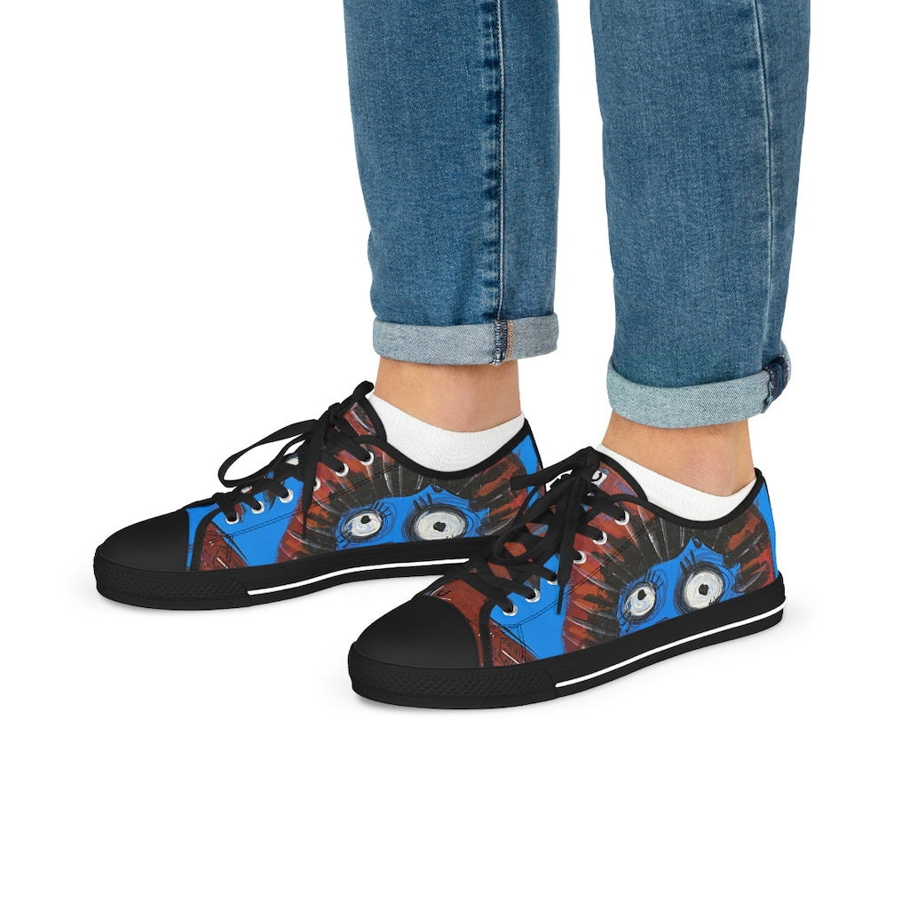 Low Top Sneakers / Blue Girl