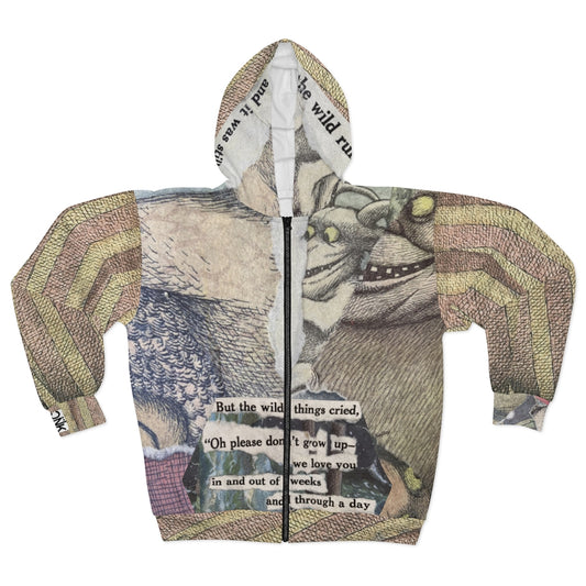 Zip Fleece Hoodie / Where Things Are Wild