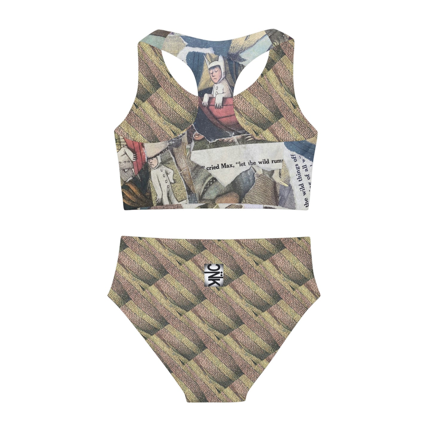 Little Human Two Piece Swimsuit / Where the Things are Wild