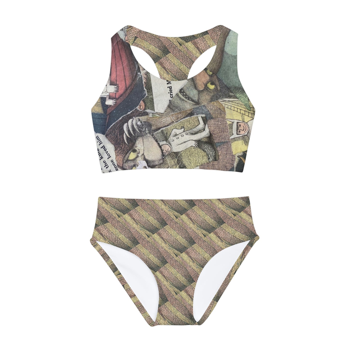 Little Human Two Piece Swimsuit / Where the Things are Wild