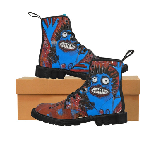 Canvas Boots / Blue Girl