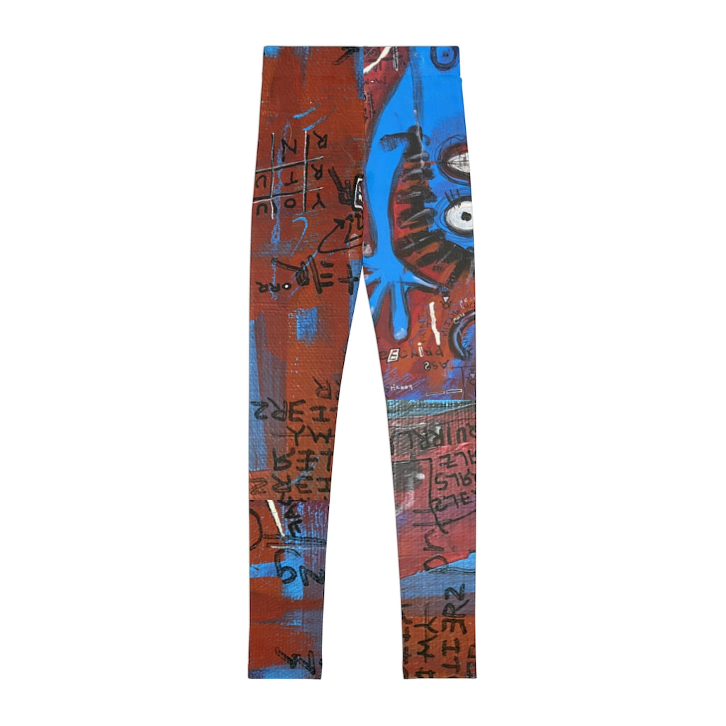 Youth Leggings / Blue Girl