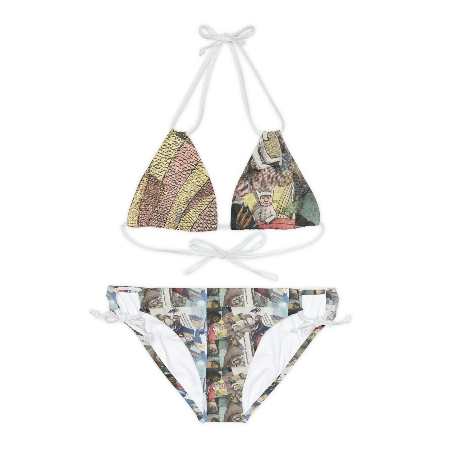 Strappy Bikini Set / Where the Things are Wild