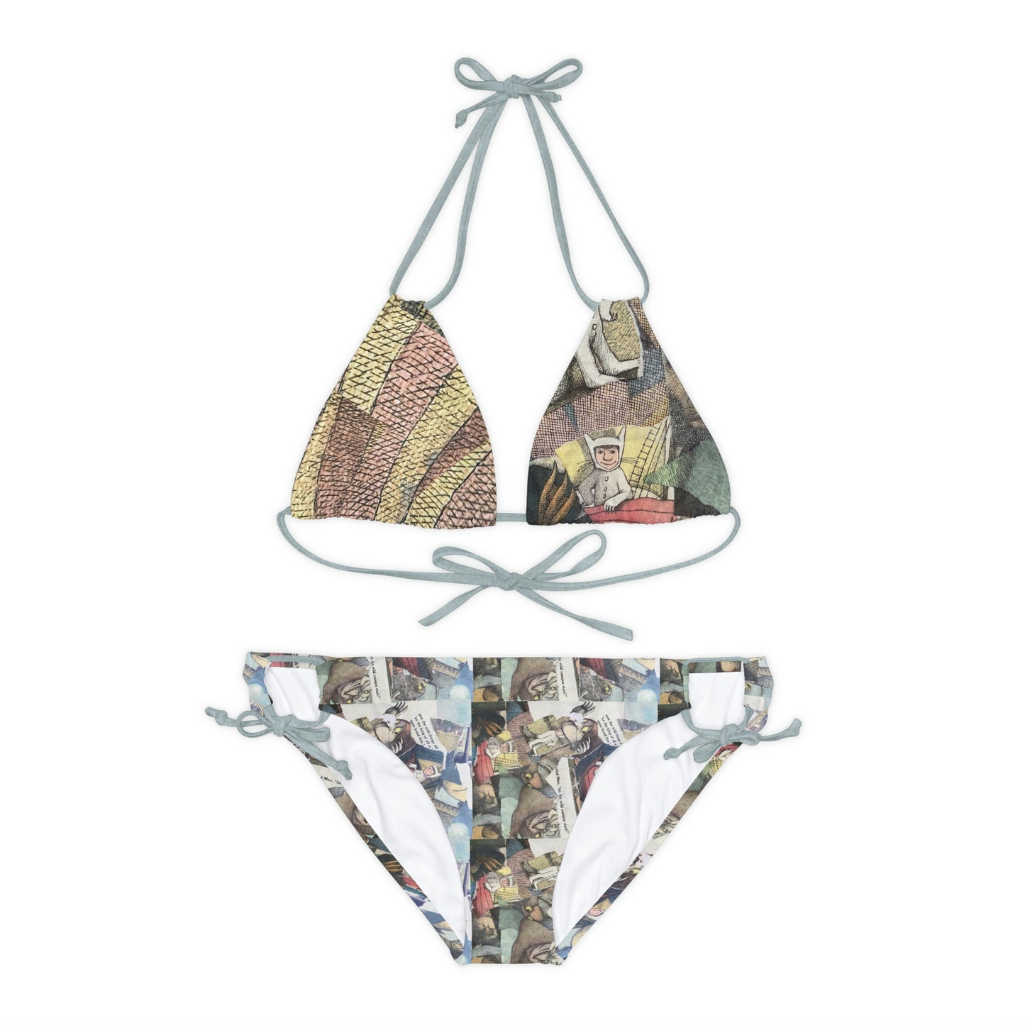 Strappy Bikini Set / Where the Things are Wild