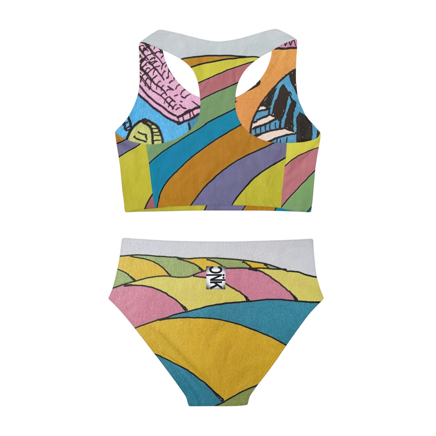 Little Human Two Piece Swimsuit / oh the places I’ve been…